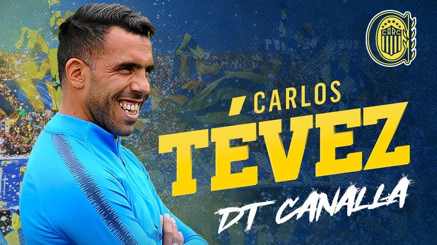 Carlos Tévez will debut as coach at Rosario Central