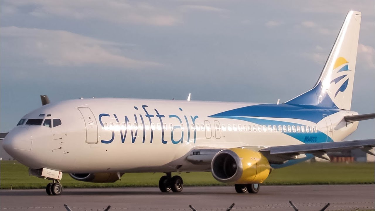 Swift Air; Avión; Miami;