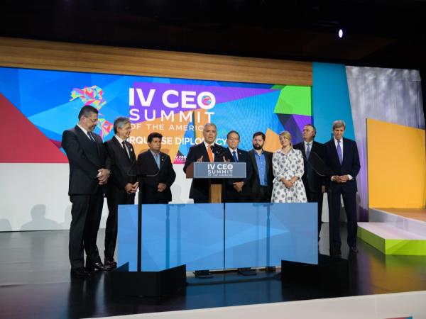 Colombia signed an environmental pact for the oceans