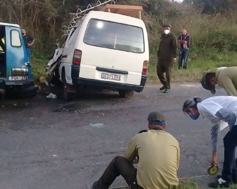 Imagen de archivo de un accidente de tránisto en la provincia cubana de Pinar del Río. Foto: Tele Pinar / Archivo.