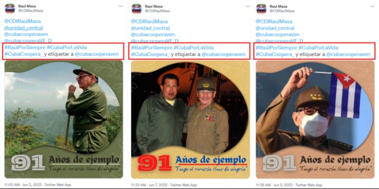 Twitter, médicos cubanos, Venezuela