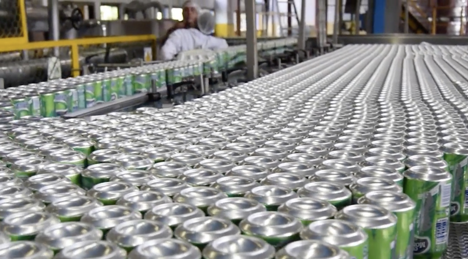 Cuban soft drink can factories, other victims of the Ordering Task