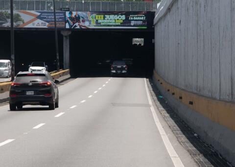 Danger lurks in the tunnel of Las Américas and the marginal