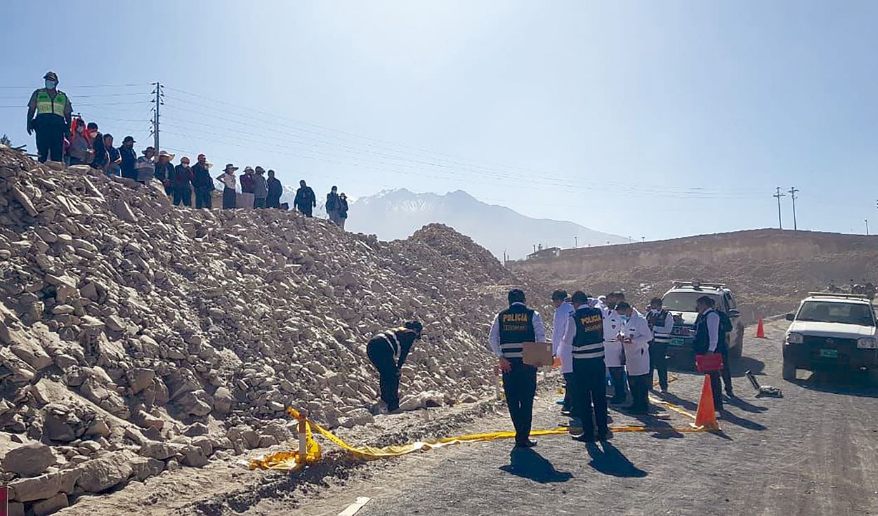 Double crime of alleged Venezuelan migrants in Arequipa, Peru