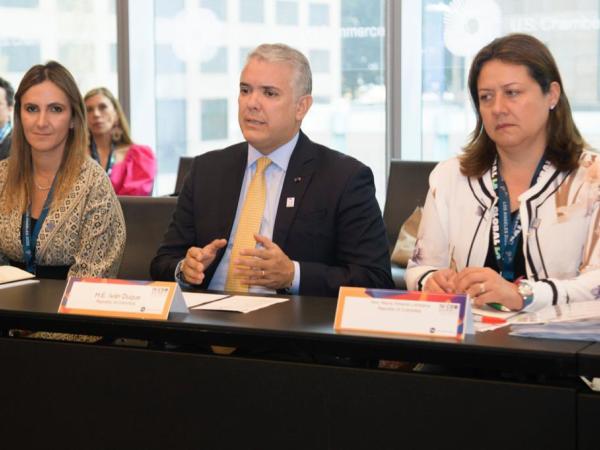 Duque's agenda at the ninth edition of the Summit of the Americas