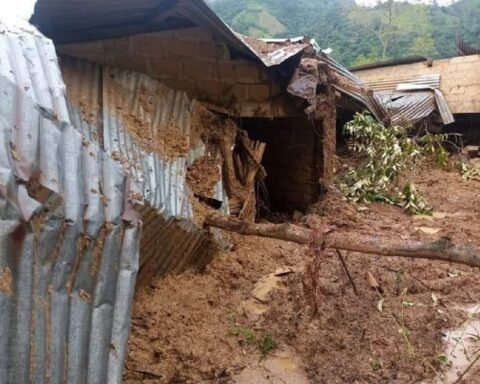 Eight people died buried by landslide in Páez, Cauca