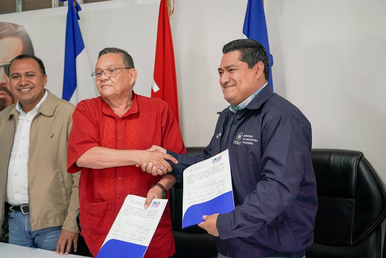 El Salvador and Nicaragua sign an agreement to guarantee food security in both countries