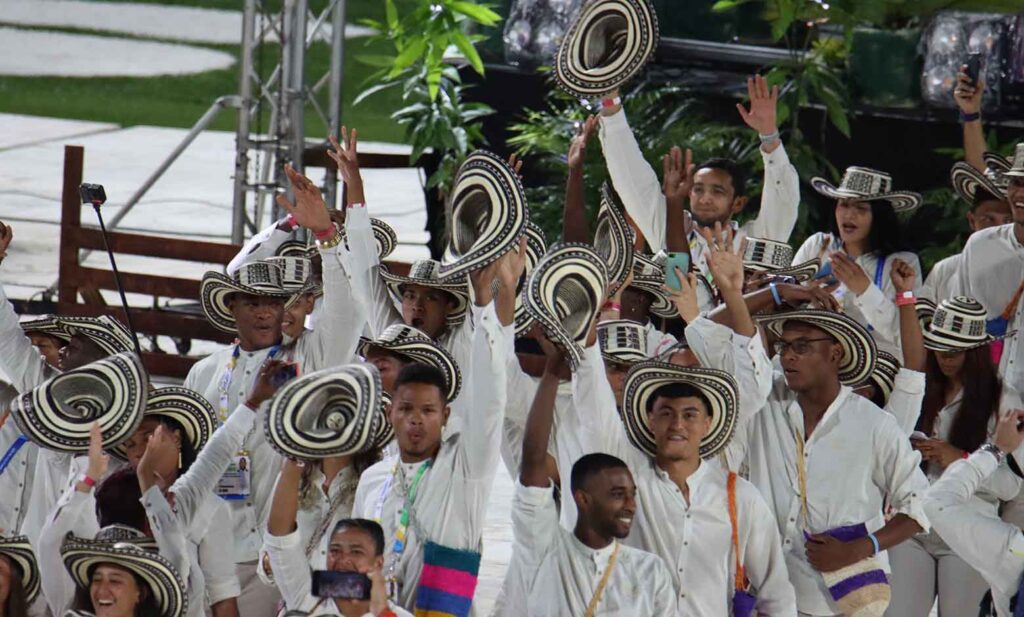 [En fotos] This was the inauguration of the Valledupar 2022 Bolivarian Games