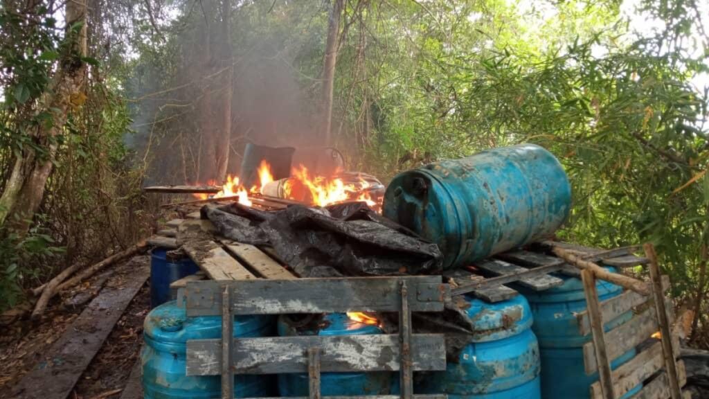 FANB destroys Tancol deposit with 10 thousand liters of jet fuel