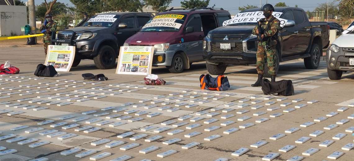 Felcn says that it affected drug trafficking in more than a million dollars after seizing drugs, vehicles and real estate