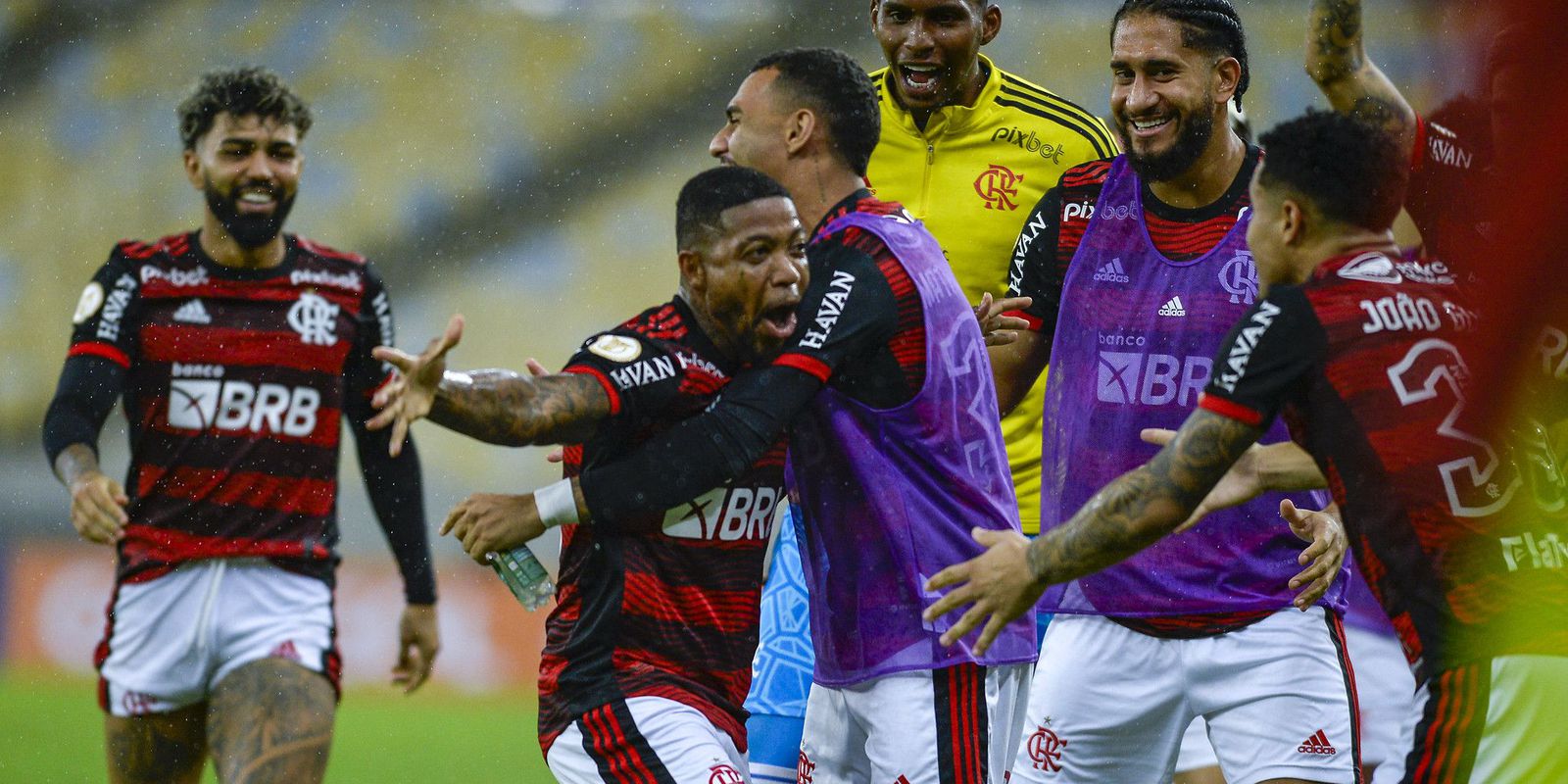 Flamengo applies 3 to 0 in América-MG in the Brasileirão, without any scares