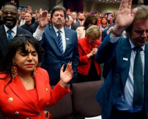 Evangélicos de Florida. Foto: AFP