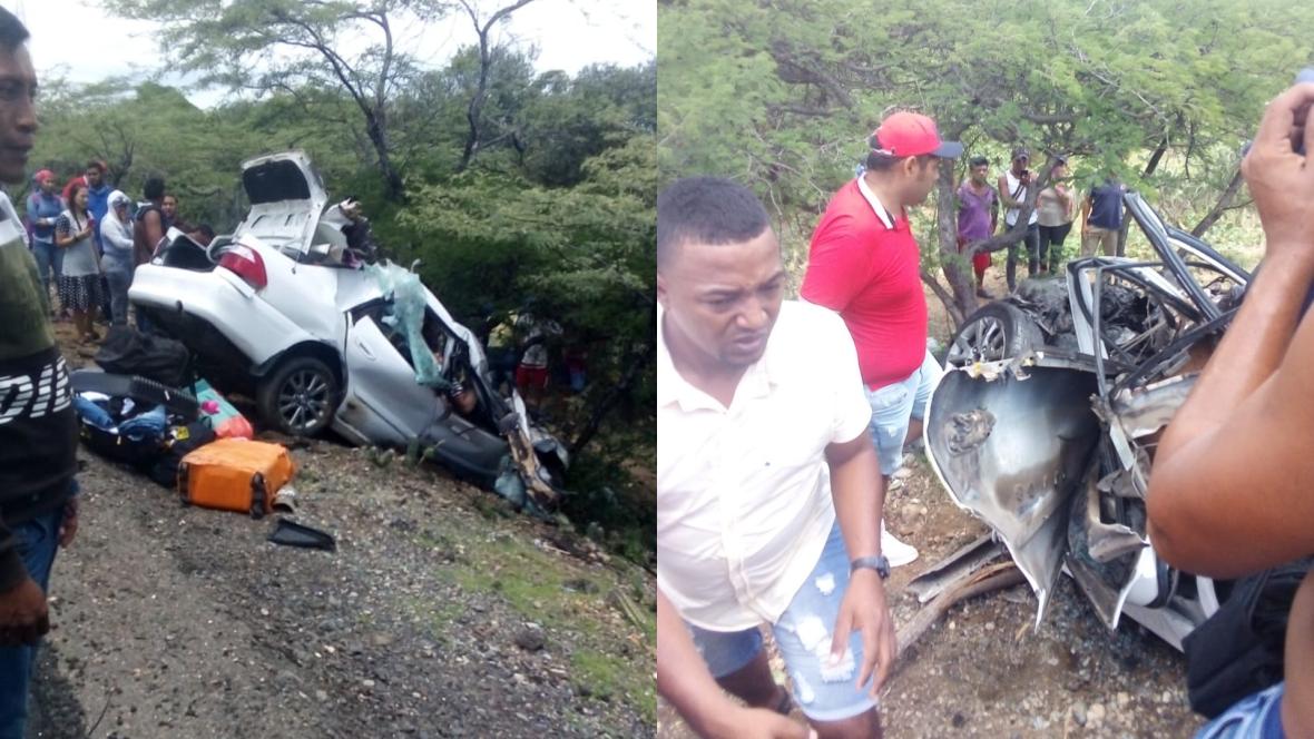 Four Venezuelans die in a traffic accident on the Maicao-Riohacha road