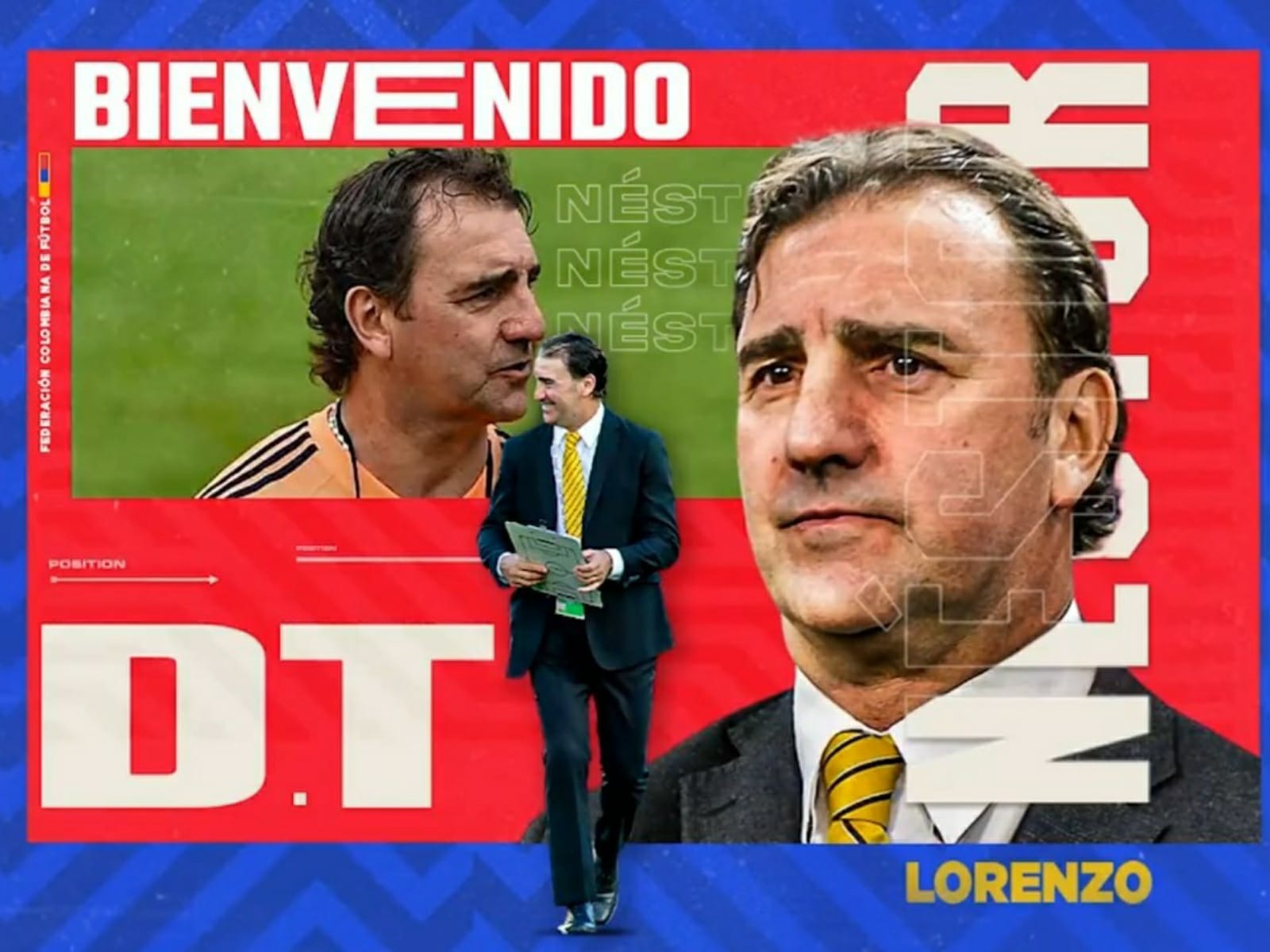 "From the lung of 'profe' Pékerman", Néstor Lorenzo, the coach chosen for the Colombian National Team