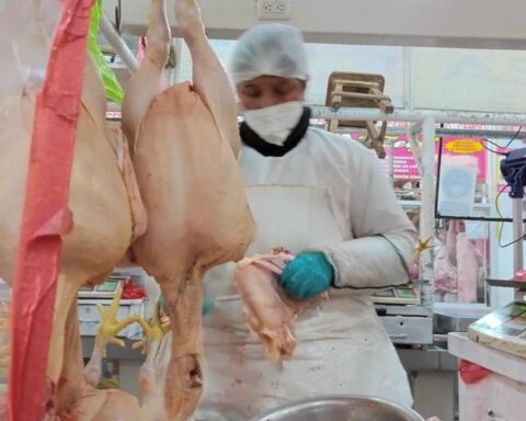 Frozen chicken was sold for up to S / 10.50 in the Huancayo Wholesale Market