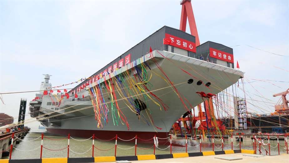 Fujian, the powerful aircraft carrier with which China shows its growing military power to the West