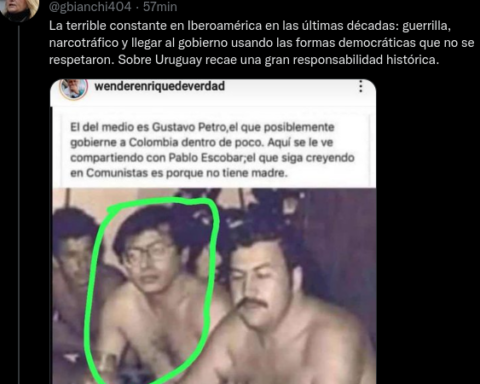 Graciela Bianchi already shared a fake news about Gustavo Petro, just hours after being the new president of Colombia