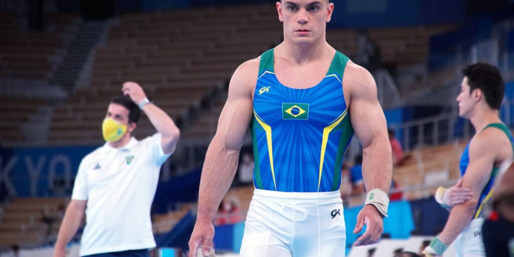 Gymnast Caio Souza wins bronze at the World Cup in Croatia