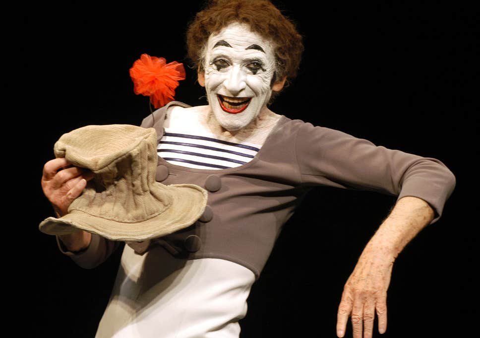 El maestro Marcel Marceau (1923-2007). Foto: Primicias 24.