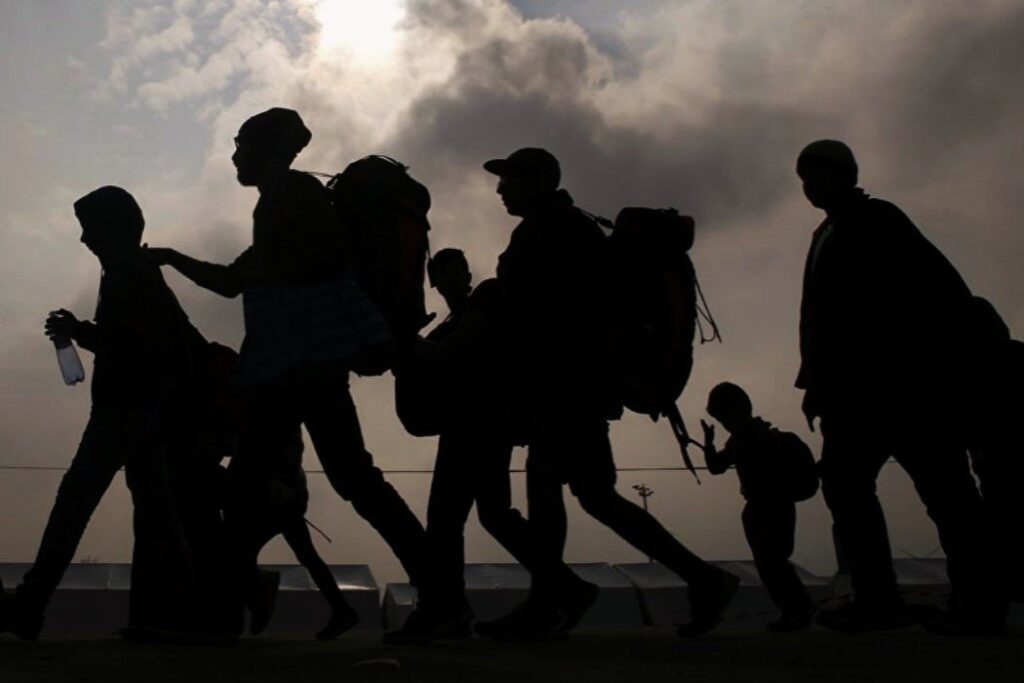 Migrantes (Archivo). Foto: LA Network.