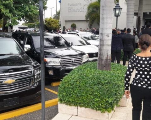 Officials and politicians go to the Blandino Funeral Home to offer condolences to the Jorge Villagas family for the death of Orlando Jorge Mera.