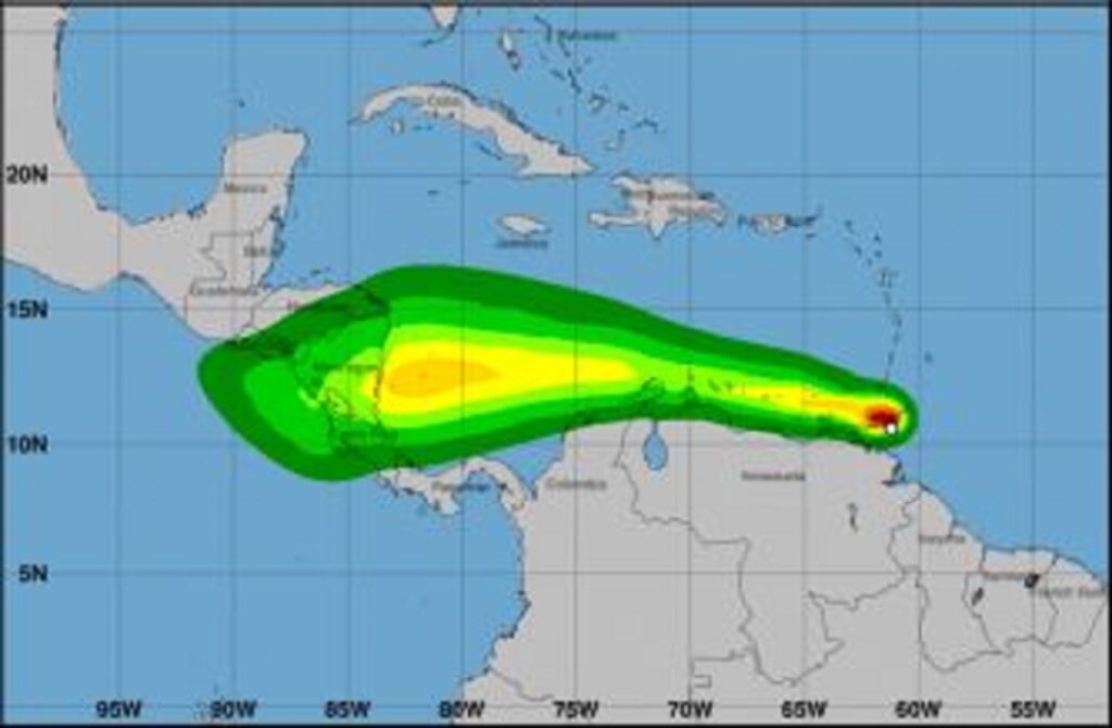 Ideam issues alerts for the advance of Tropical Storm Two towards San Andrés and the Colombian Caribbean