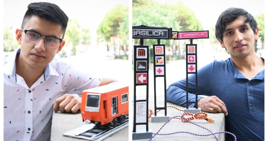 In the palm of your hand: young people create miniatures of Chilango transport