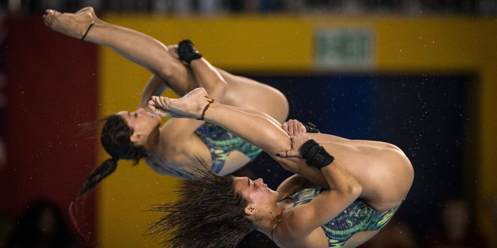 Ingrid Oliveira wins gold at the Canadian GP in diving