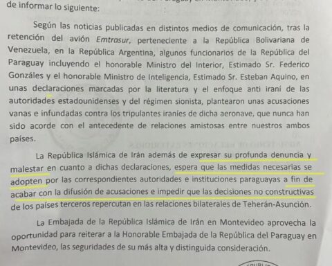 Iran accuses Paraguayan ministers of "Zionists" and issues warning