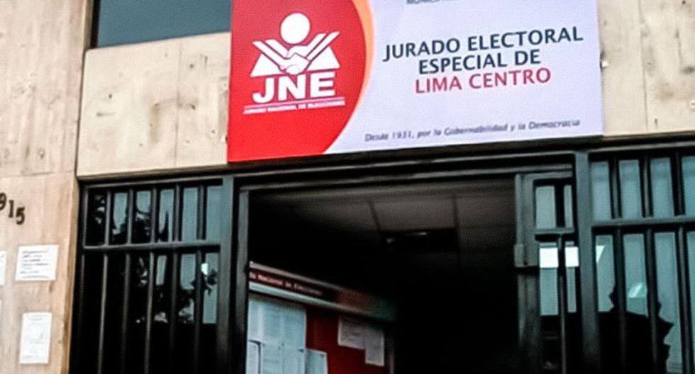 JEE of Lima Centro declares inadmissible candidacies of the Purple Party and Peru Libre for mayor of Lima