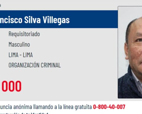 Juan Silva: Rewards Program offers S/ 50,000 for information on the whereabouts of the former minister