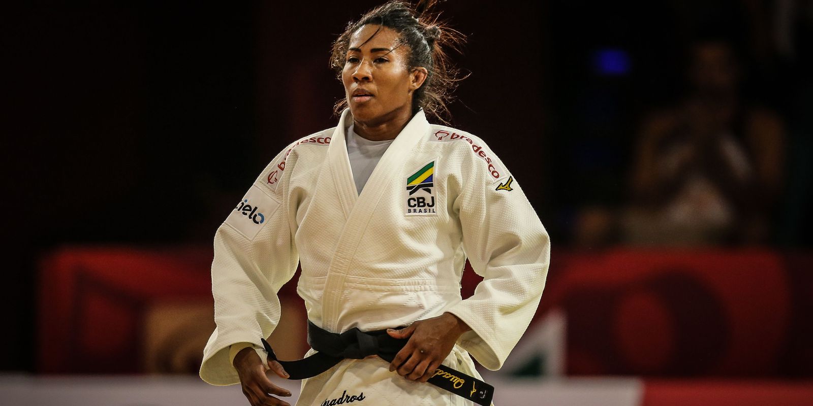 Ketleyn Quadros is silver and Tamires Crude bronze in Judo Grand Slam
