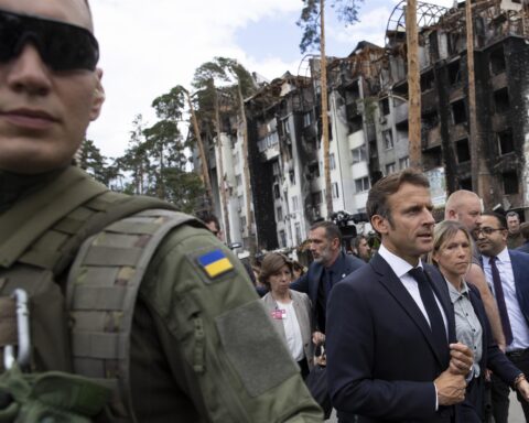 Leaders from Germany, France and Italy visit Ukraine to show their support