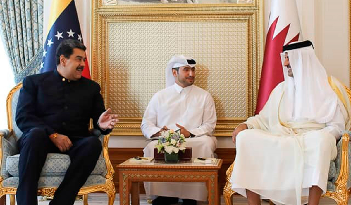 Maduro and Emir of Qatar head meeting on bilateral issues