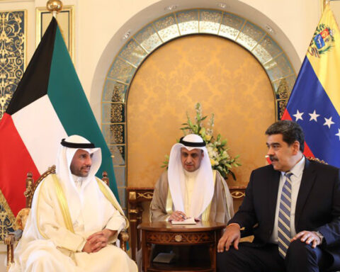 Maduro meets with the president of the National Assembly of Kuwait