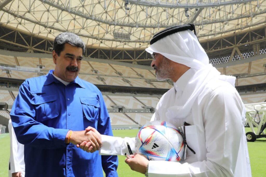 Maduro visits Lusail Stadium that will host the closing ceremony of the Qatar 2022 World Cup