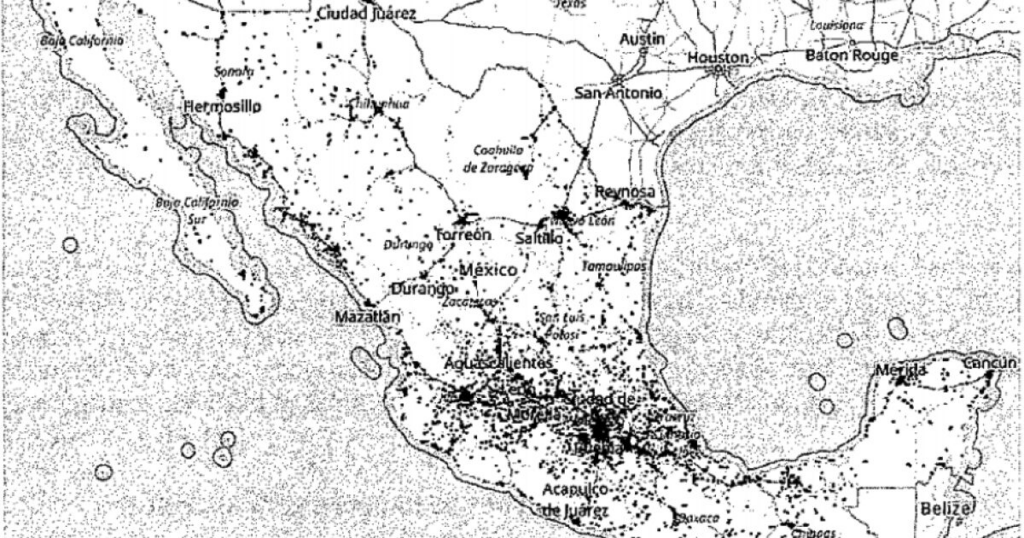 Map of crime in Mexico: 12 organizations dispute the territory