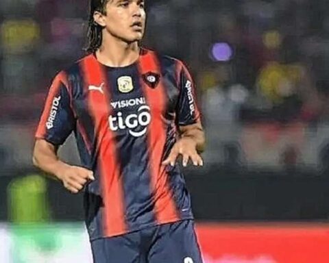 Marcelo Martins played the last ten minutes in Cerro Porteño's home loss against Palmeiras