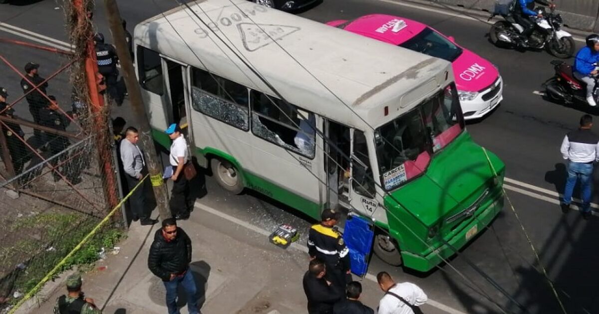 Microbuses concentrate 61% of robberies with violence in CDMX transportation