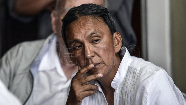 Milagro Sala was admitted to a sanatorium for a "Deep venous thrombosis"