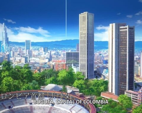 Monserrate and other places in Bogotá that appeared in famous anime series