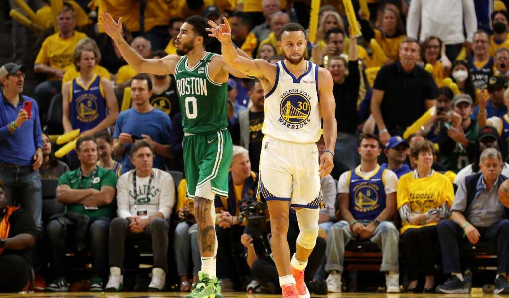 NBA Finals: Warriors beat Celtics to tie series 1-1