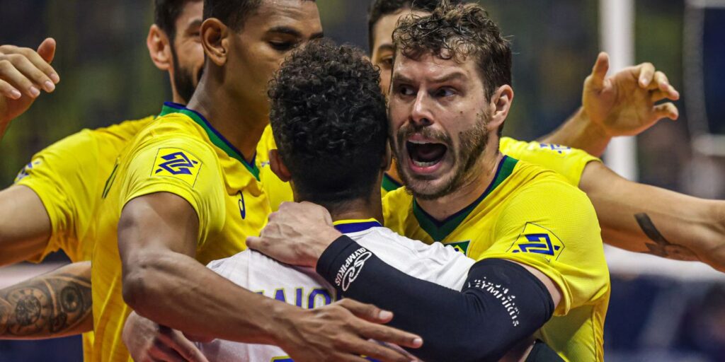 Nations League: Brazil beats Iran, despite Alan's departure in the 1st set