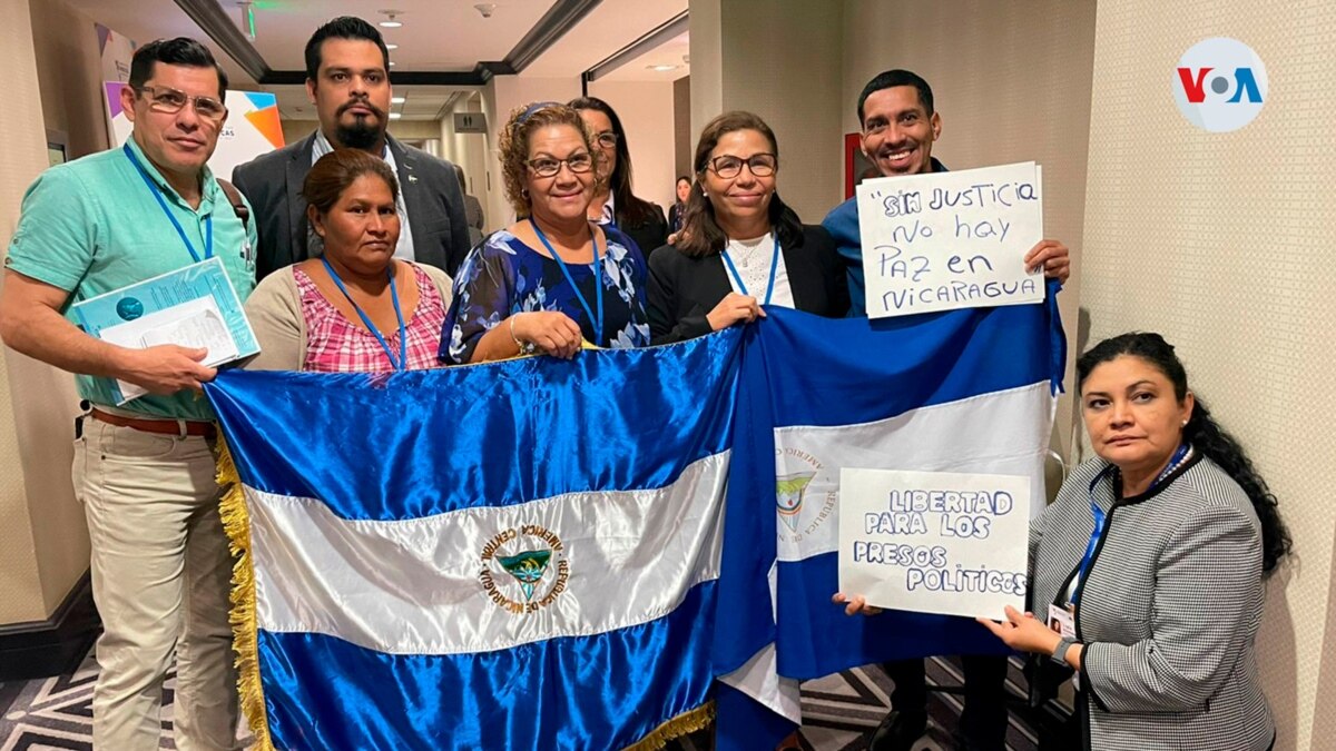 Nicaraguan civil society raises its voice at the Summit of the Americas