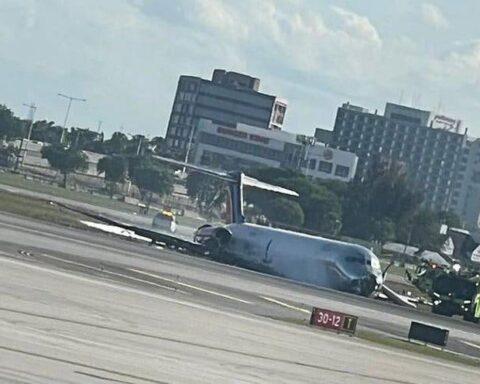 Crashed plane came from Santo Domingo