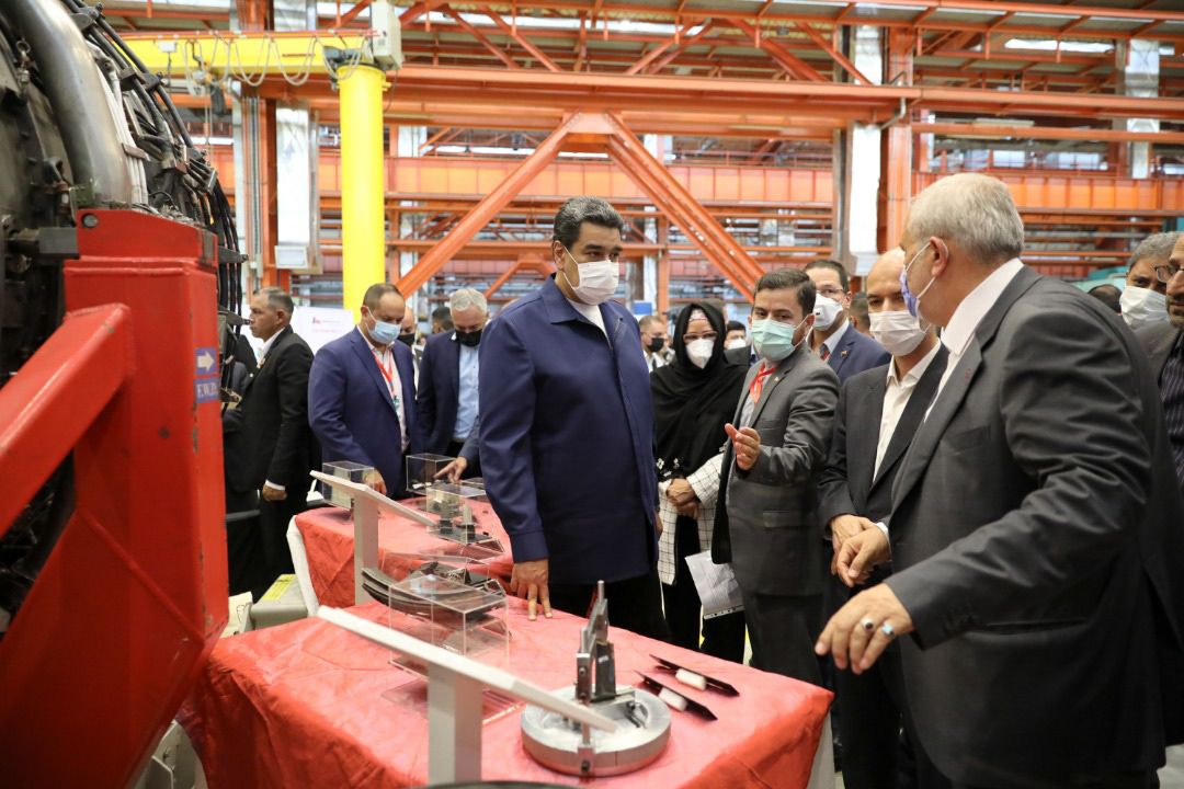 President Maduro visited MAPNA Industrial Complex in Iran