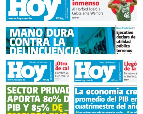 Ediciones impresas HOY: Las noticias más importantes de la semana