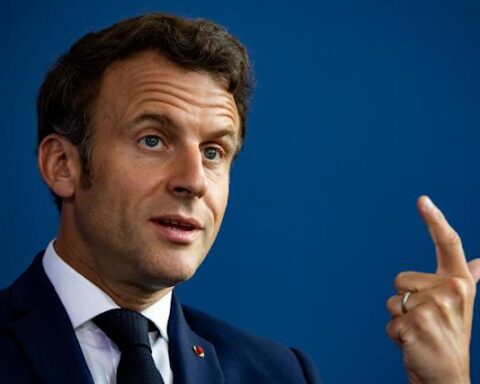 El presidente de Francia, Emmanuel Macron. Foto: Yahoo.