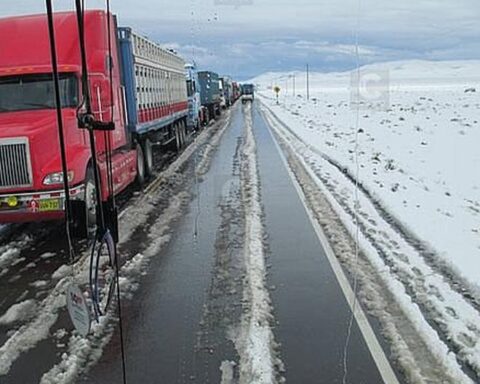 Rain and hail in the highlands of Arequipa for 2 days