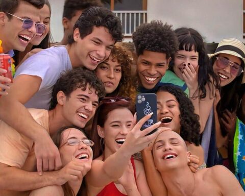 Reparto de la teleserie juvenil “Calendario”. Foto: tomada de Noticias Cuba.